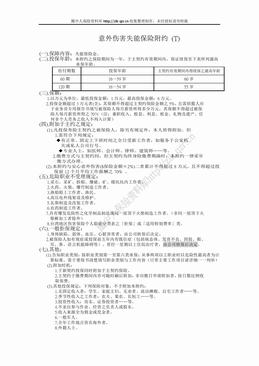 新光人寿意外伤害失能保险附约（1页）.doc