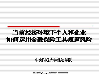 风险评估_债务收入的风险测度