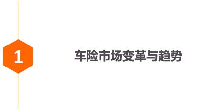车险市场未来变革与基础设施保障