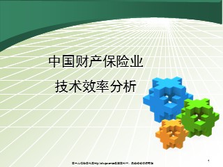 中国财产保险业技术效率分析