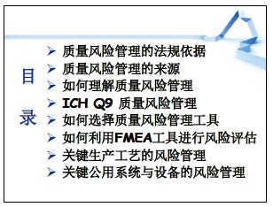 质量风险管理